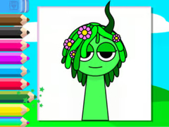 Spel Coloring Book: Sprunki Incredibox Vineria