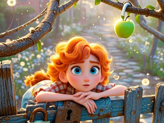 Spel Find The Differences: Green Apple