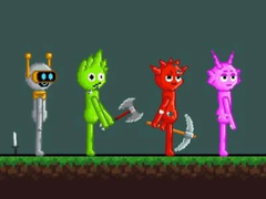 Spel Sprunki Sandbox: Ragdoll Playground Mode