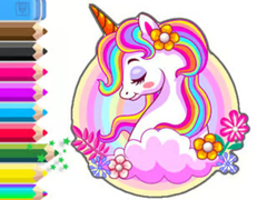 Spel Coloring Book: Unicorn Garden