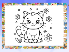 Spel Beautiful Cats Coloring Book