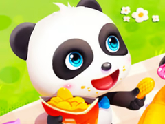 Spel Jigsaw Puzzle: Baby Panda Spring Picnic