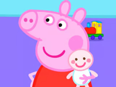 Spel Jigsaw Puzzle: Peppa Pig New Baby