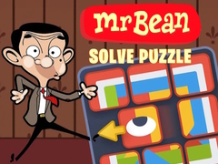 Spel Mr Bean Solve Puzzle