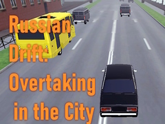 Spel Russian Drift: Overtaking in the City