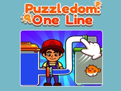 Spel Puzzledom: One Line