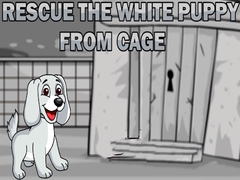 Spel Rescue the White Puppy from Cage