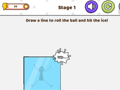 Spel Save The Stick Draw Line