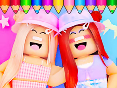 Spel Coloring Book: Roblox Bestie
