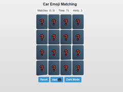 Spel Car Emoji Matching