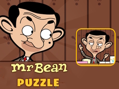 Spel Mr Bean Puzzle