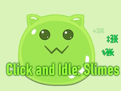 Spel Click and Idle: Slimes