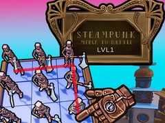 Spel Steampunk Merge To Battle