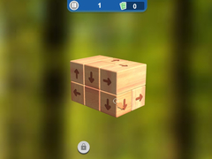 Spel Tap 3D Wood Block Away