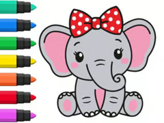 Spel Coloring Book: Elephant