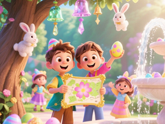 Spel Find The Differences: Easter Egg Hunt