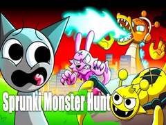 Spel Sprunki Monster Hunt
