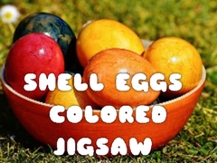 Spel Shell Eggs Colored Jigsaw
