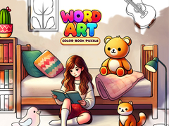 Spel Word Art: Color Book Puzzle