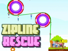Spel Zipline People Rescue