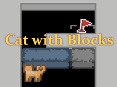 Spel Cat with Blocks