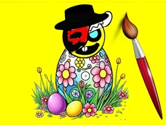 Spel Sprunki Easter Coloring
