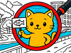 Spel Find The Cat Cat Search