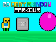 Spel 2D Obby Rainbow Parkour