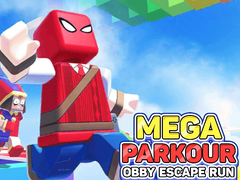 Spel Mega Parkour: Obby Escape Run