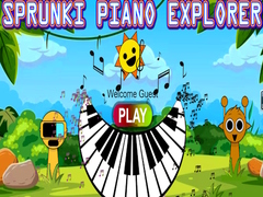 Spel Sprunki Piano Explorer