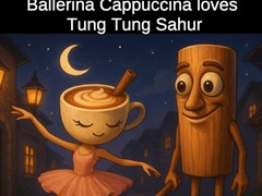 Spel Ballerina Cappuccina loves Tung Tung Sahur