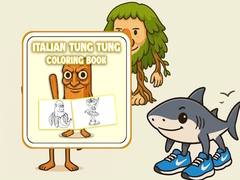 Spel Tung Tung Sahur Coloring Book