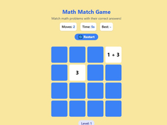 Spel Math Match Game