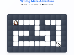 Spel Dog Maze Adventure