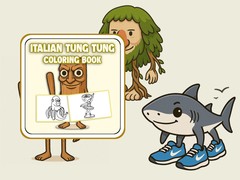 Spel Tung Tung Sahur Coloring Book