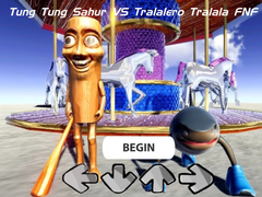 Spel Tung Tung Sahur VS Tralalero Tralala FNF