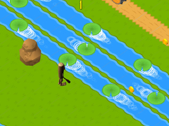 Spel Tung Tung Sahur Road Crossing