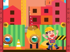 Spel Construction Worker Bubble Shooter