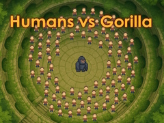 Spel Humans v/s Gorilla