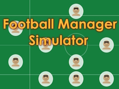 Spel Football Manager Simulator