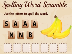 Spel Spelling Word Scramble