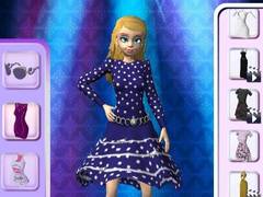 Spel Model Dress Up Makeover Game