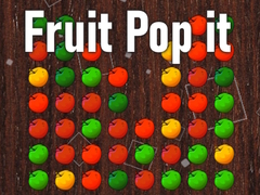 Spel Fruit Pop it