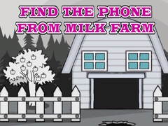Spel Find The Phone From Milk Farm