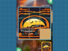 Spel Monster Truck Sliding Puzzles