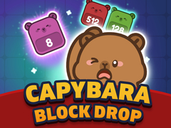 Spel Capybara Block Drop