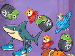 Spel Brainrot Merge Drop Puzzles