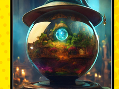 Spel Wizard Jigsaw Puzzle