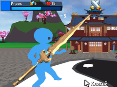 Spel Obby Stickman  On Swords