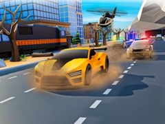 Spel Police Car Chase ZigZag Escape 3D